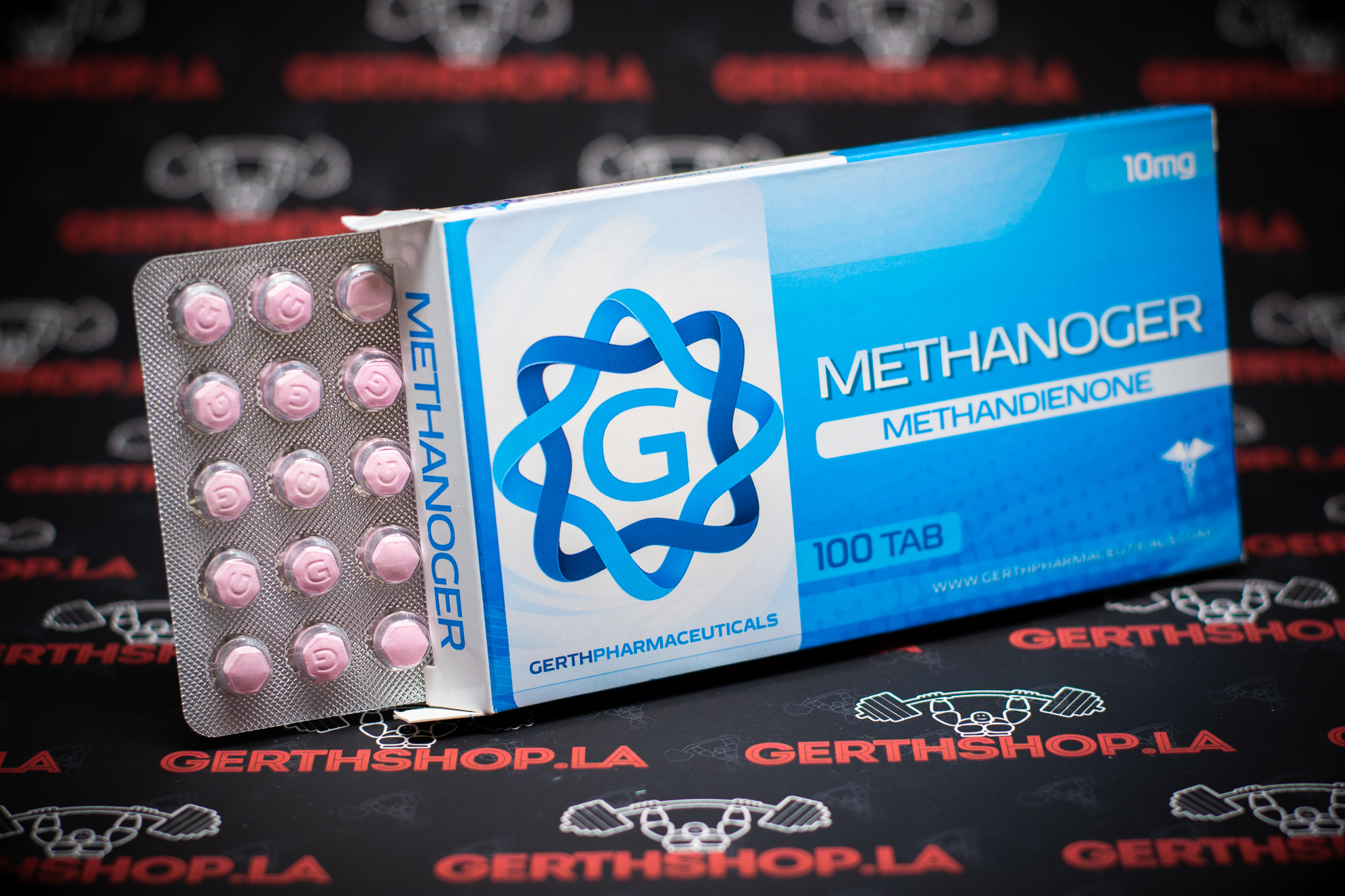 METHANOGER 100tabx10mg Gerth Pharmaceuticals – GerthShop.la – магазин  спортивной фармакологии N1 в России!